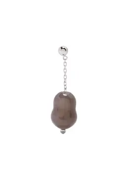 Lemaire carved-stone single earring 22637443