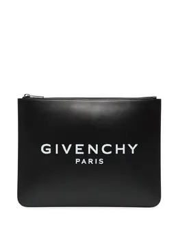 Givenchy logo-printed clutch 20203160