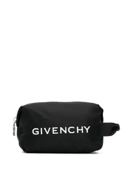 Givenchy logo-print zipped wash bags 20895219
