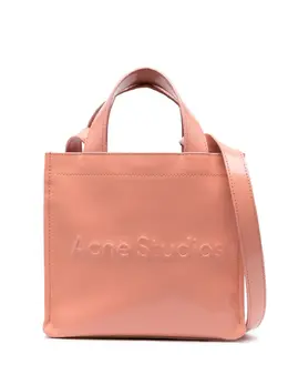 Acne Studios mini logo-embossed tote bag 20646828