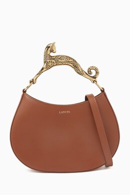 Lanvin Small Hobo Cat Bag in Calfskin Leather 217114014_204