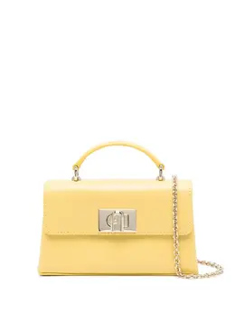Furla mini 1927 leather tote bag 21365395