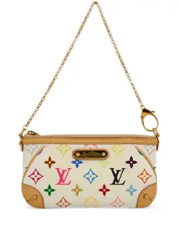 Louis Vuitton x Takashi Murakami 1990-2000s Pochette Milla MM clutch bag 22951164