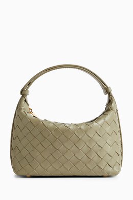 Bottega Veneta Mini Wallace Shoulder Bag in Intrecciato Nappa 217109385_20