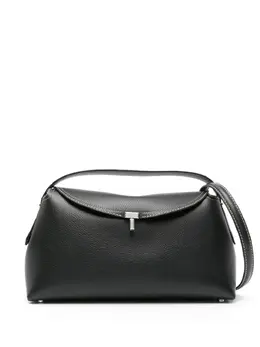 Toteme T-Lock leather shoulder bag 22125950