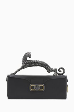 Lanvin Medium Pencil Cat Bag in Leather 217114038_13