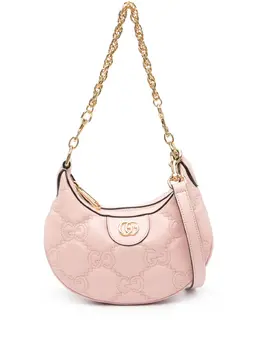 Gucci GG Matelassé half-moon shaped bag 20105825
