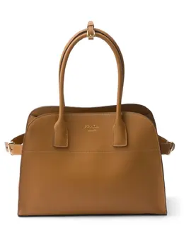Prada medium leather tote bag 22645410