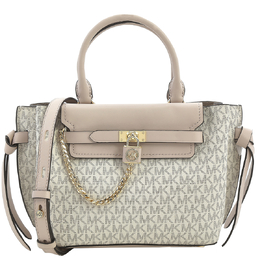 Michael Kors Signature Logo Small Hamilton Legacy Belted Satchel 30f1g9hs5b-173