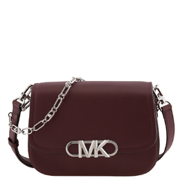Michael Kors Merlot Leather Medium Parker Messenger Bag 30f2s7pc5l-580