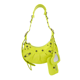Balenciaga Le Cagole XS Shoulder Bag In Neon Yellow 6713091vguy7206