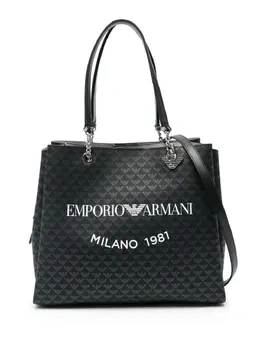 Emporio Armani logo-print tote bag 22809884