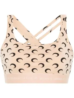 Marine Serre All Over Moon sports bra 23017268