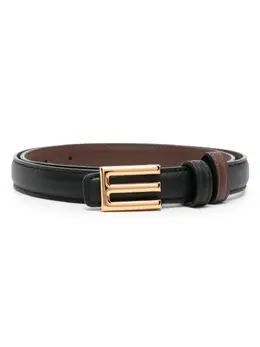 Etro logo-buckle leather belt 22919097