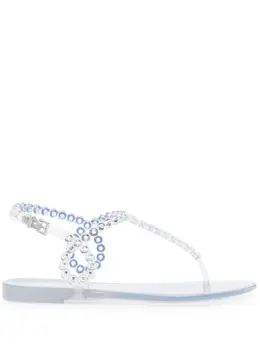 Aquazzura Almost Bare eyelet-embellished sandals 23027672