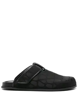 Valentino Garavani Toile Iconographe-jacquard slippers 23067447