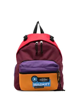 Eastpak logo-patch colour-block backpack 23081057