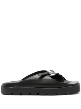 Alexander Wang Dome logo-buckle sandals 23027230