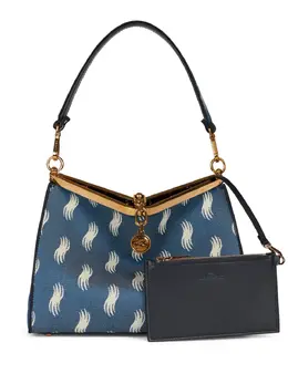 Etro medium Vela denim shoulder bag 22889250