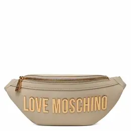 Сумка поясная Love Moschino, светло-бежевый 102818211306
