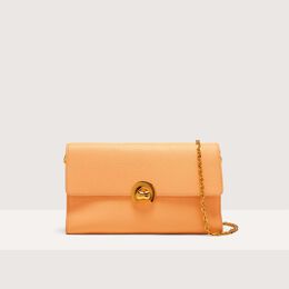 Сумка на плечо из зерненой кожи Coccinelle BINXIE MEDIUM, санрайз e1p7p120121_p47 | sunrise