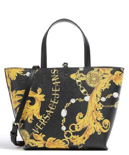 Двусторонний шоппер из искусственной кожи Versace, черный e75va4bz2-zs807-g89 | schwarz