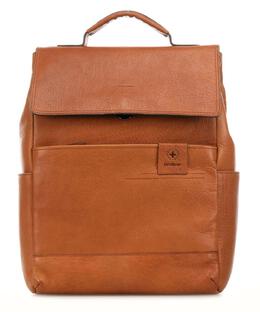 Кожаный рюкзак для ноутбука Hyde 15″ Strellson, коричневый 4010002757-703 | cognac