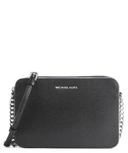 Сумка через плечо Jet Set из зерненой яловой кожи Michael Kors, черный 32s4stvc3l-001 | schwarz