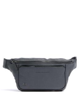 Поясная сумка Black Square из зерненой яловой кожи Piquadro, синий ca2174b3-blu4 | blaugrau