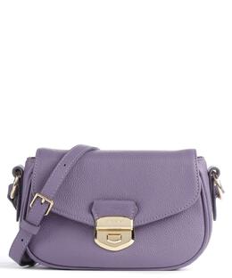 Сумка на плечо Foulonne Milano из зерненой яловой кожи Lancaster, фиолетовый 547-70-mauvefonc | violett