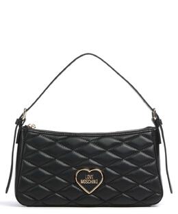 Романтическая сумка через плечо из искусственной кожи Love Moschino, черный jc4139pp1il10-00a | schwarz