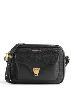 Сумка через плечо Beat Soft из зерненой кожи Coccinelle, черный e1mf6550401-001 | schwarz