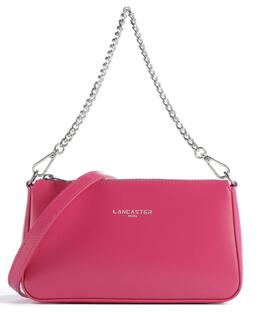 Сумка через плечо Suave Even из гладкой яловой кожи. Lancaster, розовый 433-14-fuxia | pink