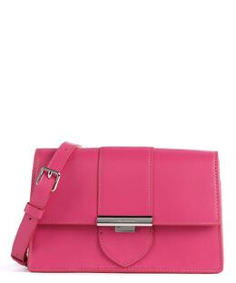 Сумка через плечо Paris Ily из мелкозернистой яловой кожи. Lancaster, розовый 531-012-fuxia | pink