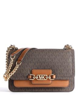 Холщовая сумка через плечо Heather Michael Kors, коричневый 30s2g7hl3b-252 | dunkelbraun