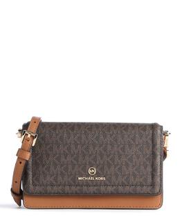 Сумка через плечо с подвеской Jet Set из воловьей кожи Michael Kors, коричневый 32s1gt9c2b-252 | dunkelbraun