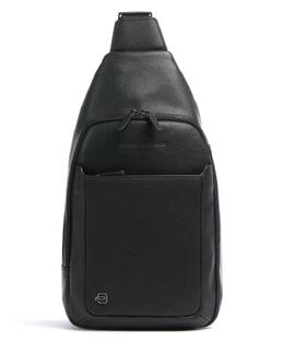 Слинг-сумка Black Square из мелкозернистой яловой кожи. Piquadro, черный ca4827b3-n | schwarz