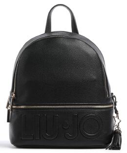 Рюкзак с логотипом из искусственной кожи Liu Jo, черный axx025-e0086-22222 | schwarz
