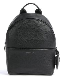 Рюкзак Mellow Leather из зернистой телячьей кожи Mandarina Duck, черный p10fzt46001 | schwarz