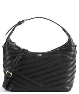 Сумка-ведро Sara из кожи ягненка DKNY, черный r31cbx40-bgd | schwarz