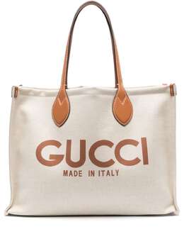 Gucci medium Gucci-print tote bag 22695722