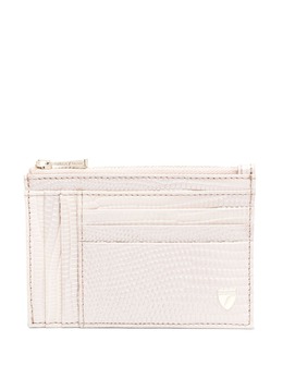 Aspinal of London logo-plaque leather cardholder 22710329