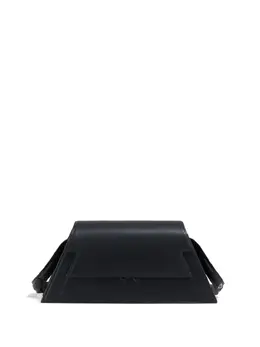 Marni logo-debossed leather shoulder bag 22405578