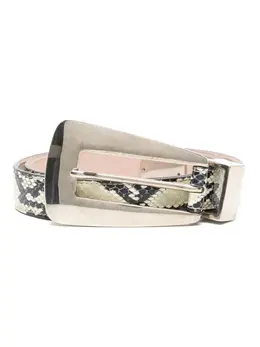 Khaite snakeskin-effect belt 23173736