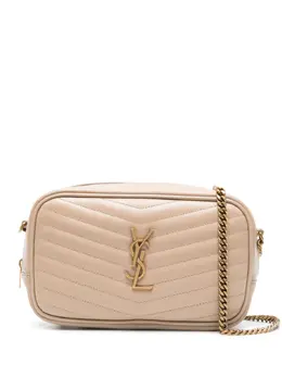 Saint Laurent mini Lou quilted leather crossbody bag 22664760