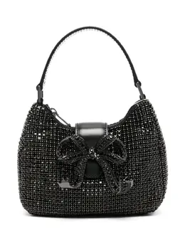 Self-Portrait Diamante Crescent tote bag 23351944