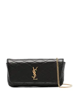 Saint Laurent Gaby quilted phone case bag 21362812