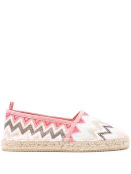Missoni zigzag-patterned espadrilles 23284416