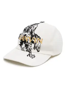 Lanvin x Future eagle-print baseball cap 22940996