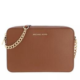 Сумка jet set crossbody bag Michael Kors, коричневый a0065877 | cognacbraun